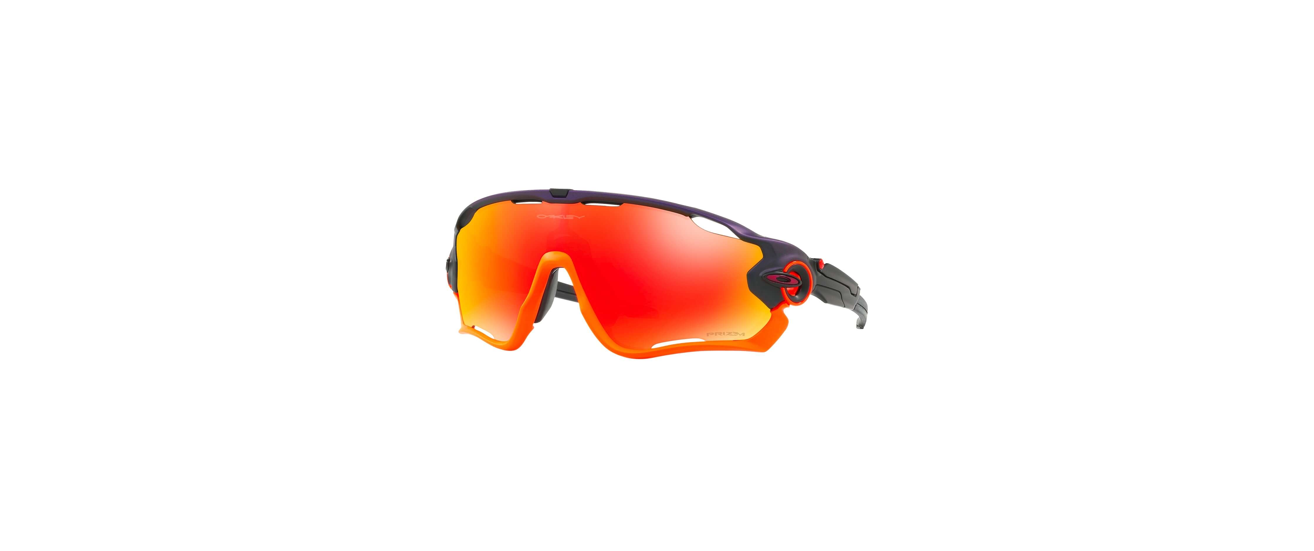 Oakley Jawbreaker オレンジ・パープル Oakley Jawbreaker Prizm Polarized Sunglasses - Clothing in