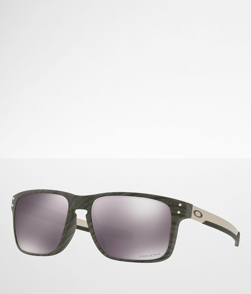 Oakley Holbrook Woodgrain Mix Prizm Sunglasses - Men's Sunglasses & Glasses  in Woodgrain | Buckle