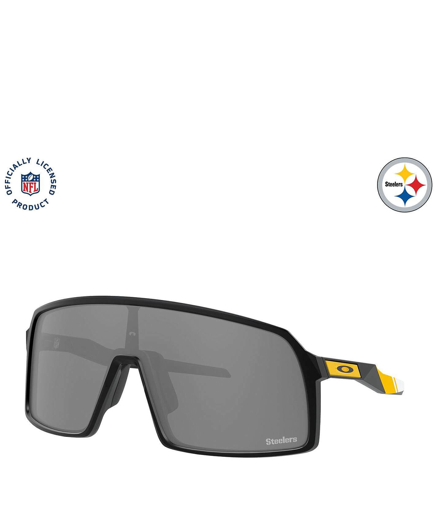 Men's Pittsburgh Steelers Oakley Sutro Sunglasses