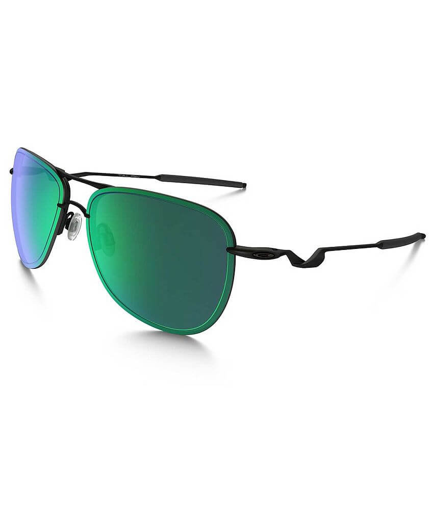 Oakley Tailpin Sunglasses Men S Sunglasses And Glasses In Satin Black Jade Iridium Buckle