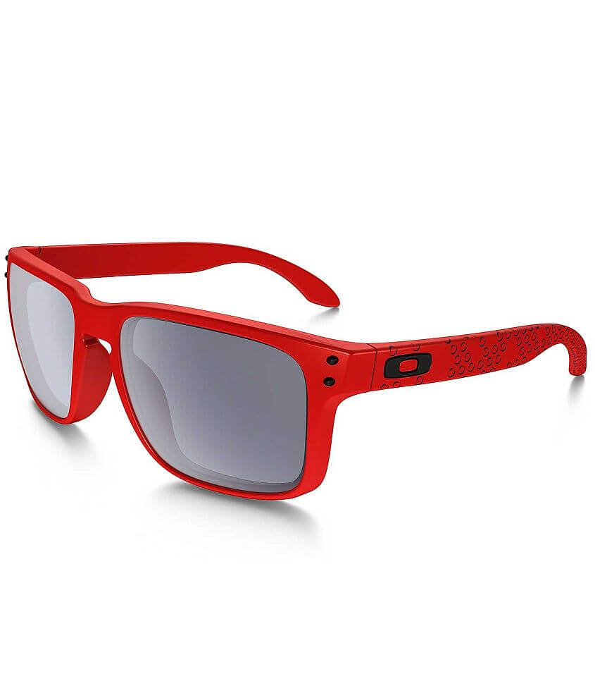 Oakley Holbrook Sunglasses - Men's & Glasses in Matte Red Buckle