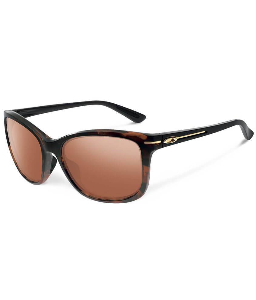 Oakley Drop In Sunglasses Women s Sunglasses Glasses in Tortoise Black Iridium Buckle