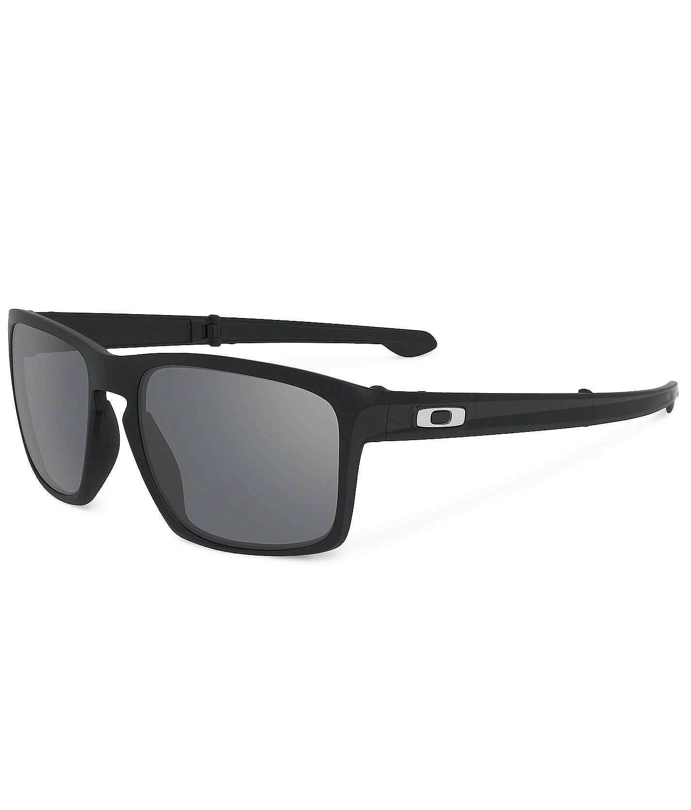 NEW Oakley SLIVER Matte Black Frame with Grey Iridium Lens