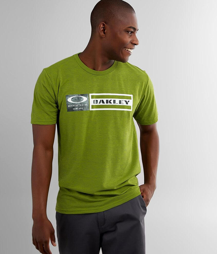 Oakley Marbles O Hydrolix™ T-Shirt - Men's T-Shirts in Lime Green Dk  Heather | Buckle