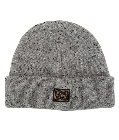 OBEY Jobber Luxe Beanie misc detail 3 view