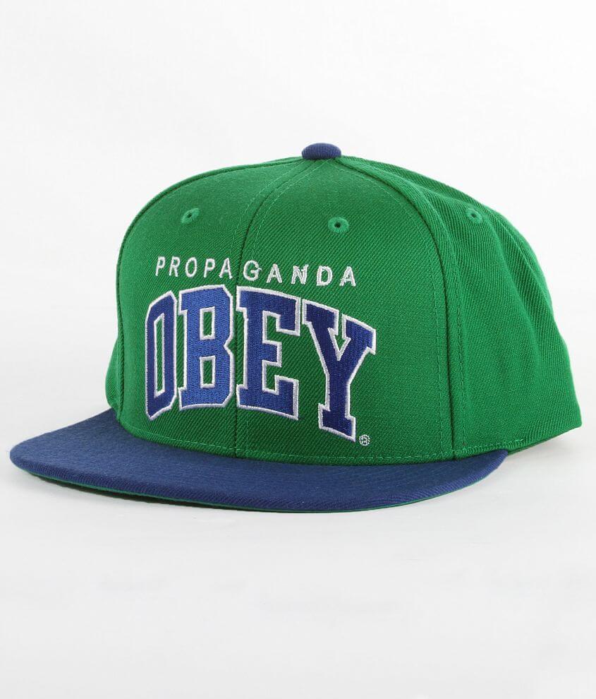 OBEY Throwback Hat front view