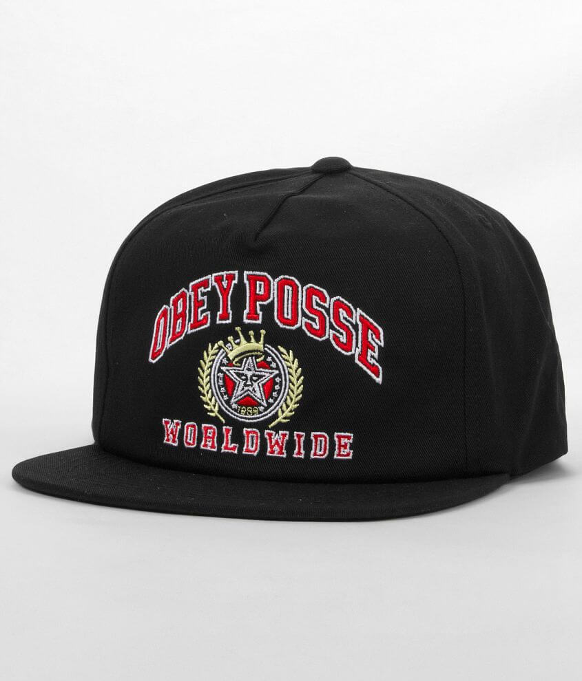 OBEY Posse Worldwide Hat front view