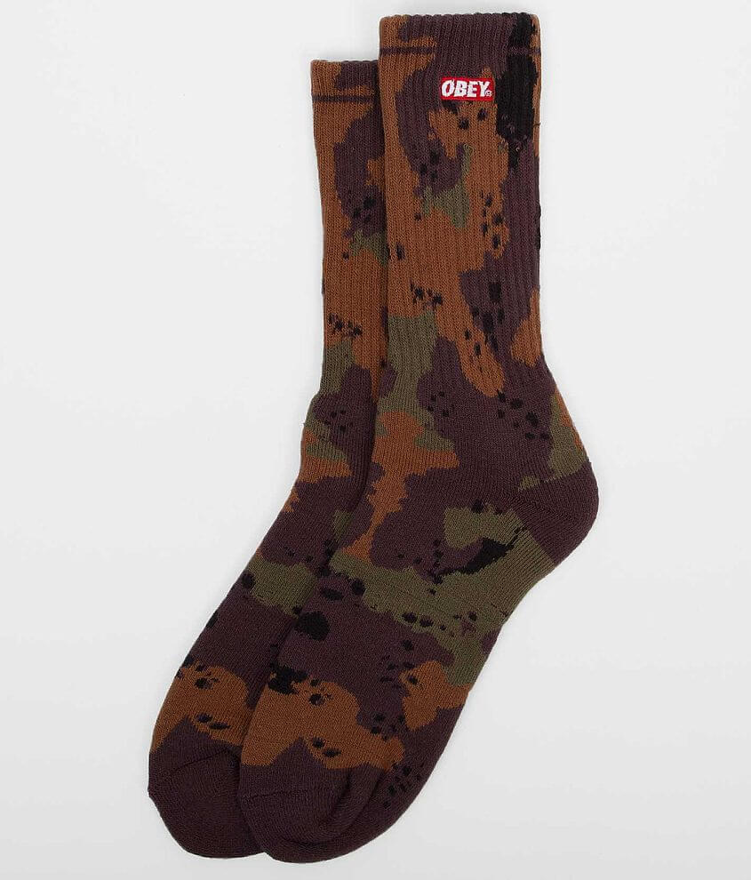 OBEY Quality Dissent Socks front view