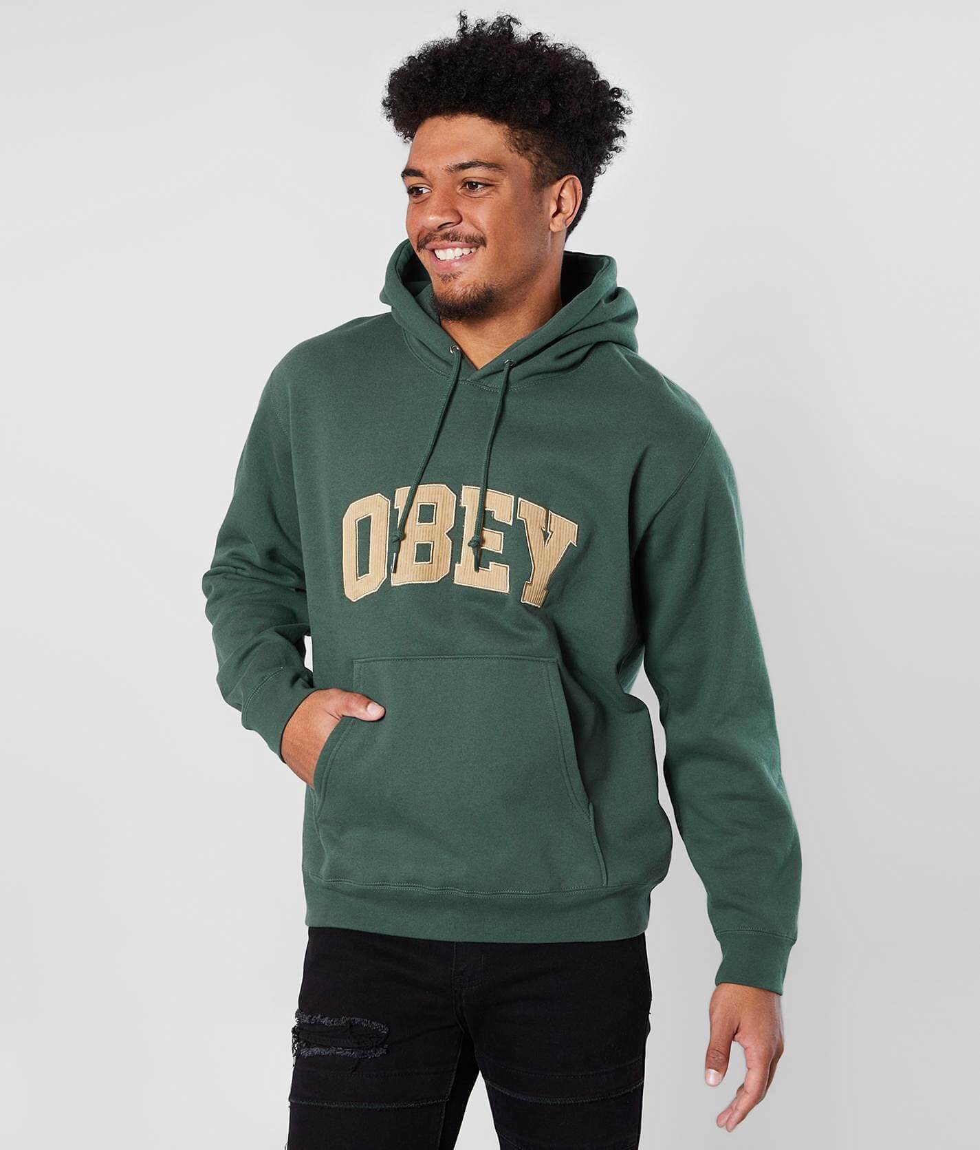 obey skull hoodie