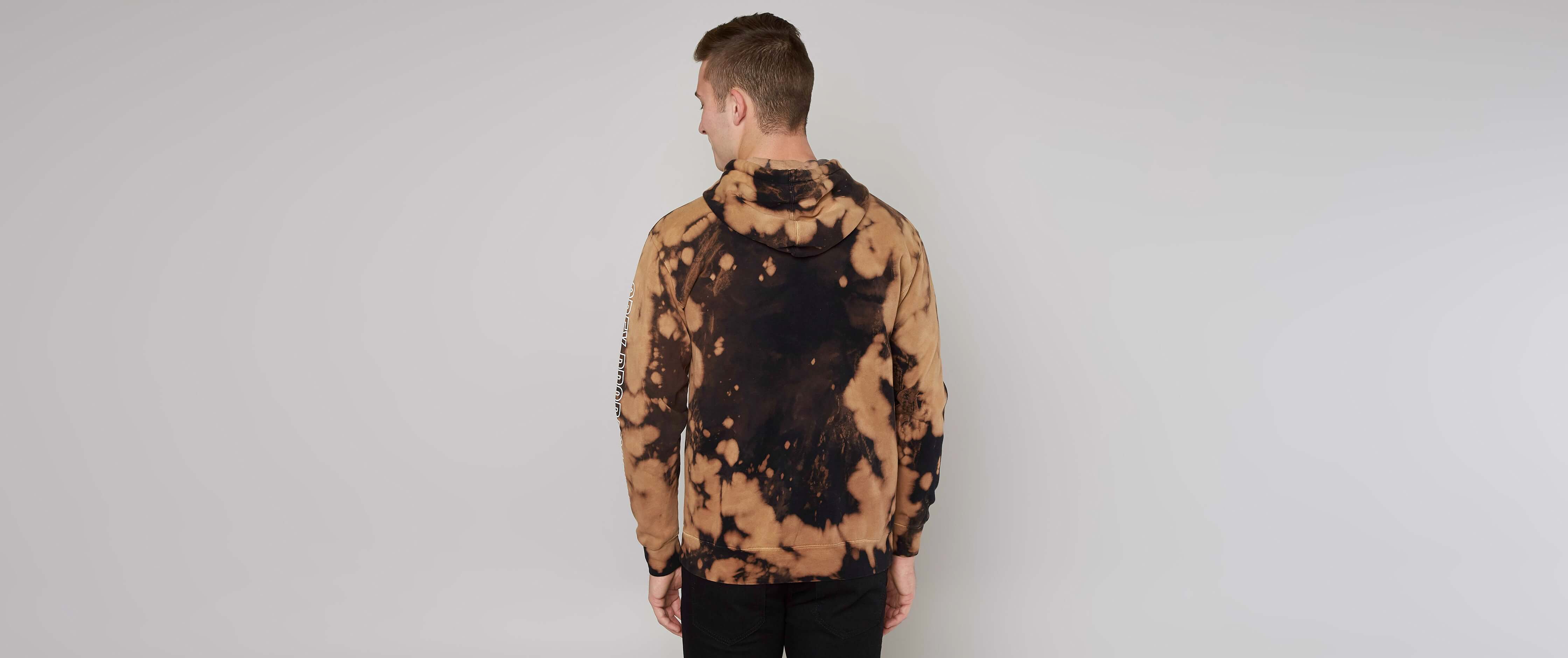 obey bleach spill hoodie