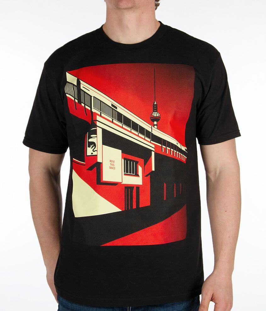 OBEY Berlin Tower T-Shirt front view