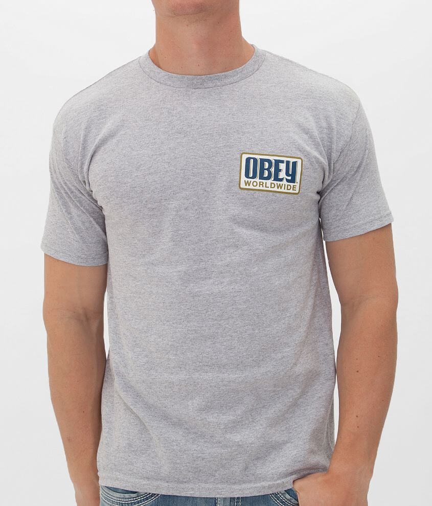 OBEY World Wide Posse T-Shirt front view