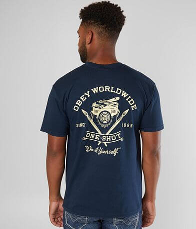 OBEY One-Shot T-Shirt back view