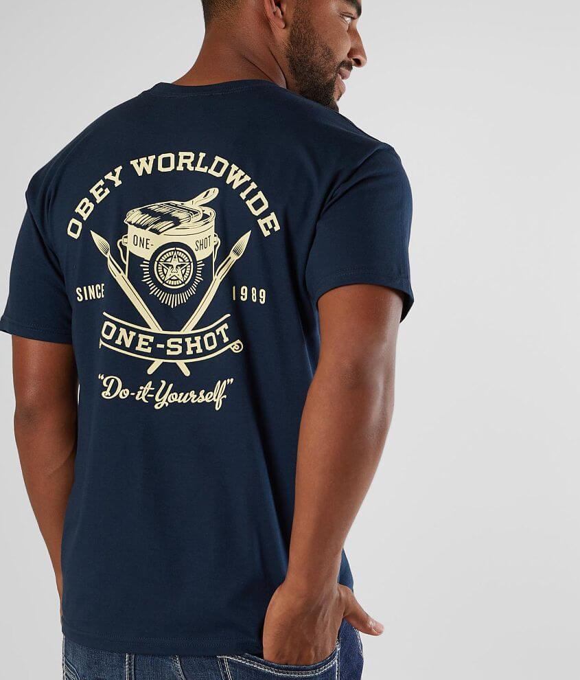 OBEY One-Shot T-Shirt front view