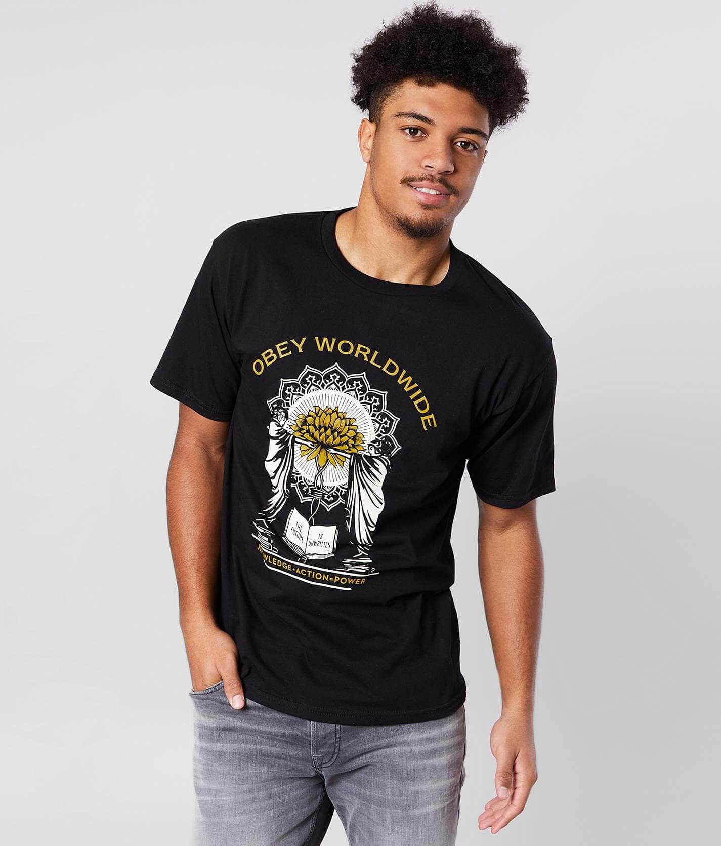 Obey best sale knowledge crewneck