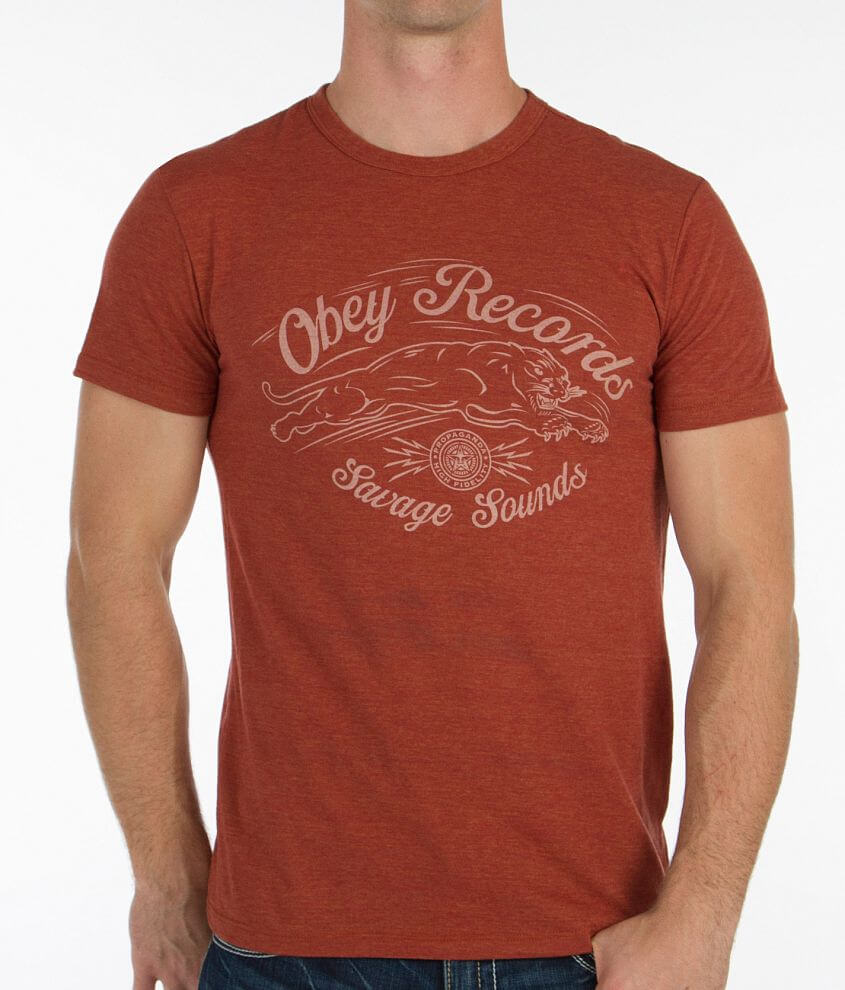OBEY Salvage Sounds T-Shirt front view