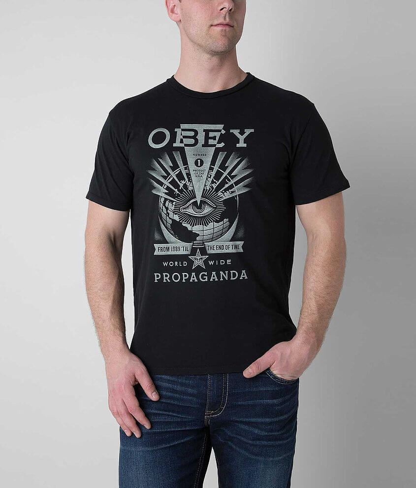 OBEY Til The End T-Shirt front view