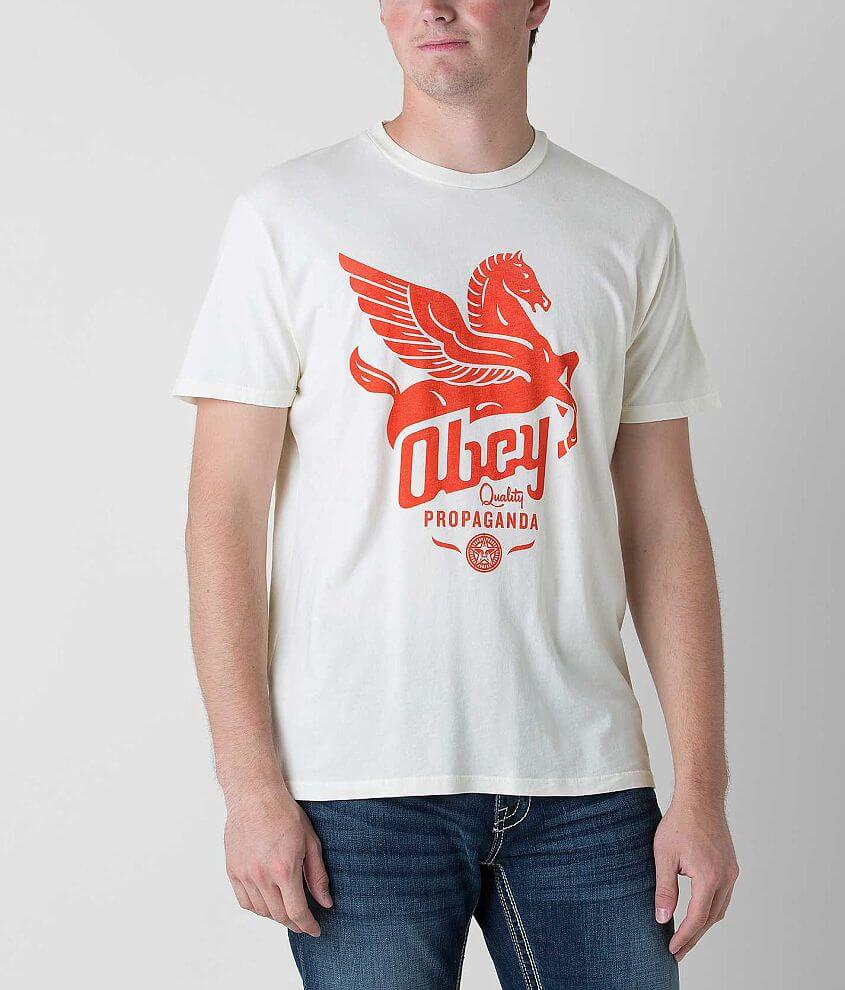 OBEY Pegasus T-Shirt front view