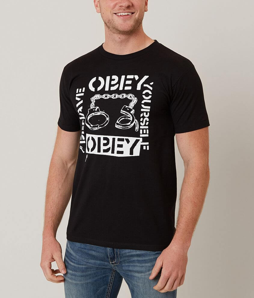 OBEY Behave Yourself T-Shirt front view