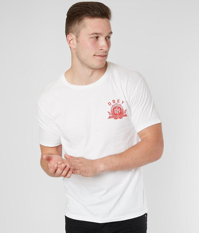 Image of OBEY Creative Dissent Monogram T-Shirt