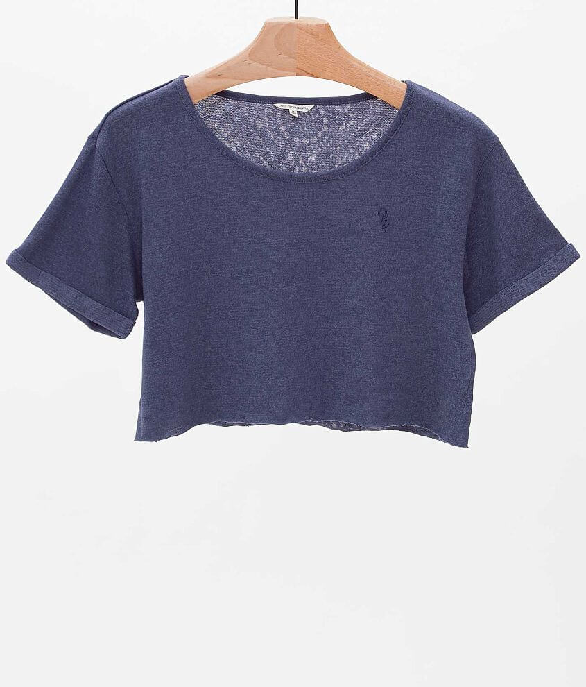OBEY Sixto Cropped Top front view