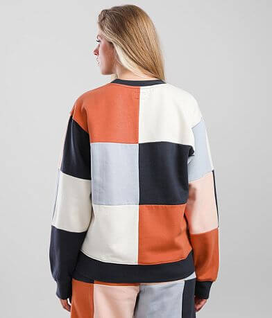 OBEY Lockdown Color Block Pullover BACK