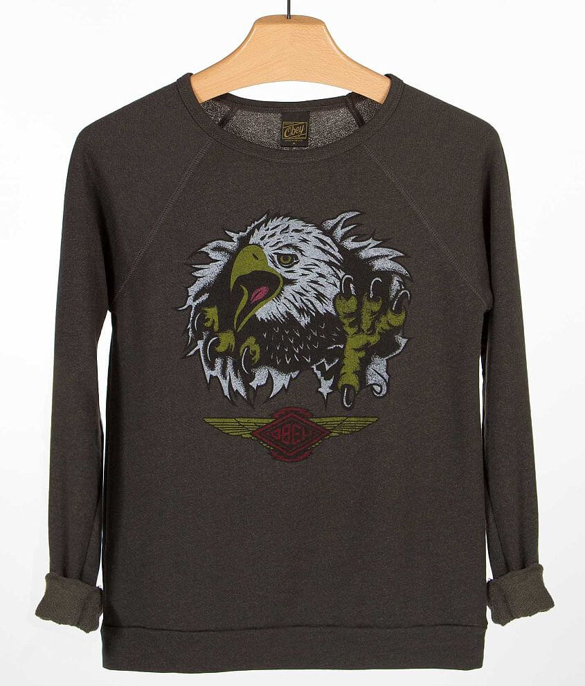 OBEY Aguila Sweatshirt front view