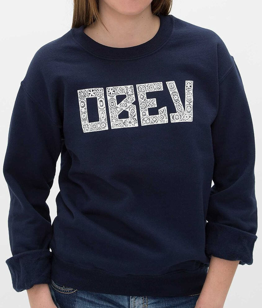 OBEY Gothic Sweatshirt front view