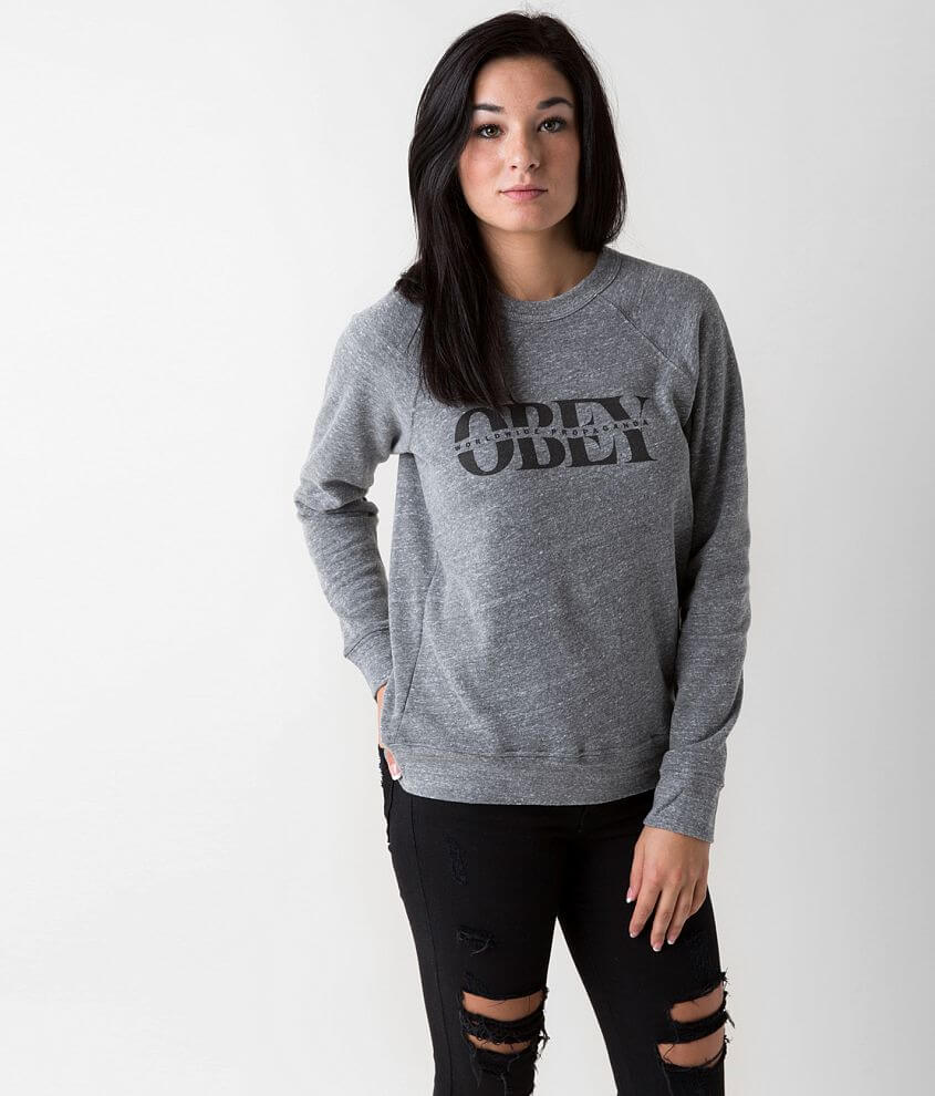 OBEY Halfway There Sweatshirt front view