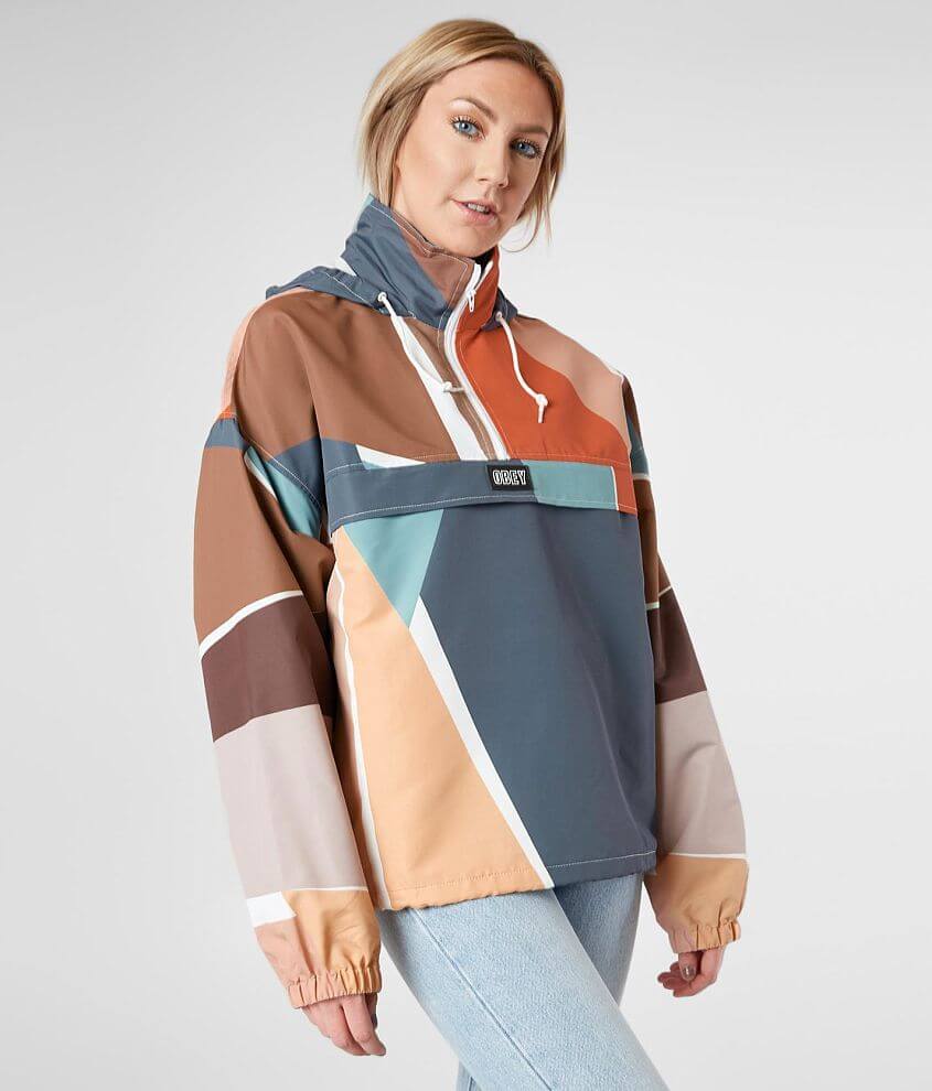 Obey 2025 windbreaker womens