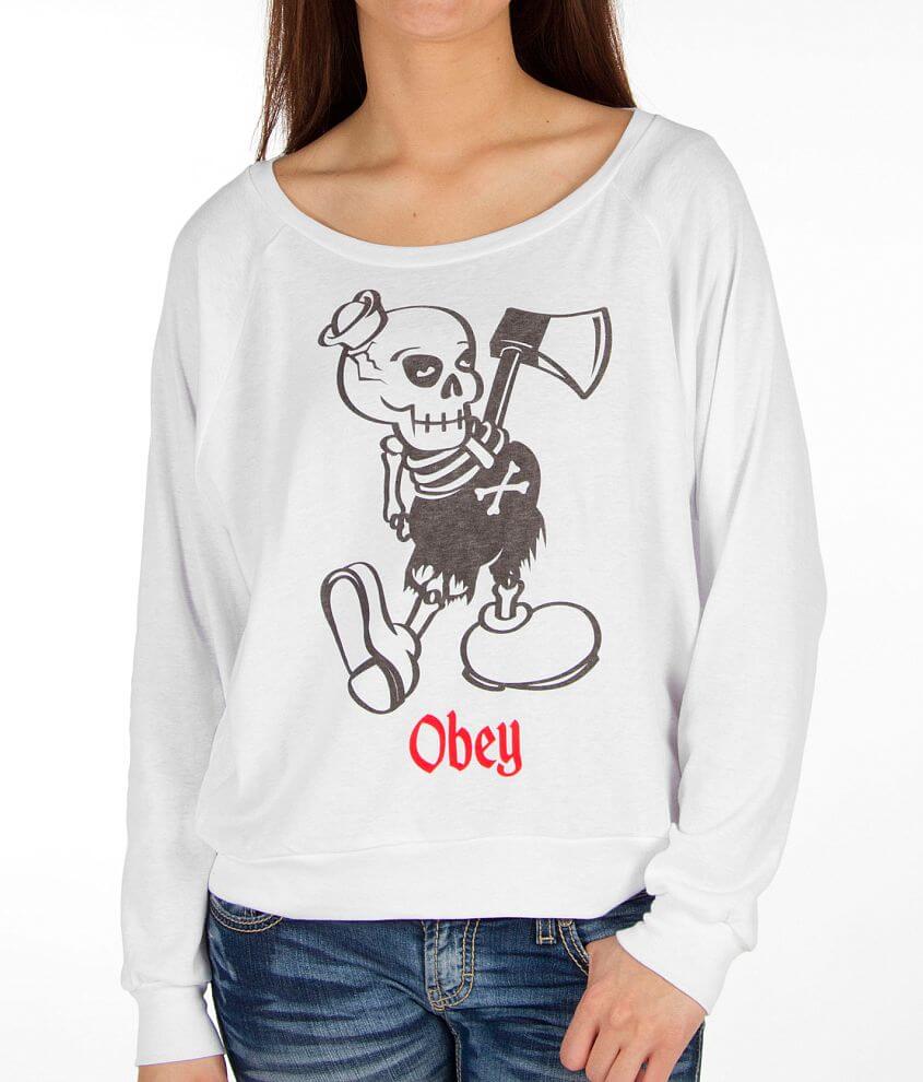 OBEY Oh Boy Sweatshirt front view