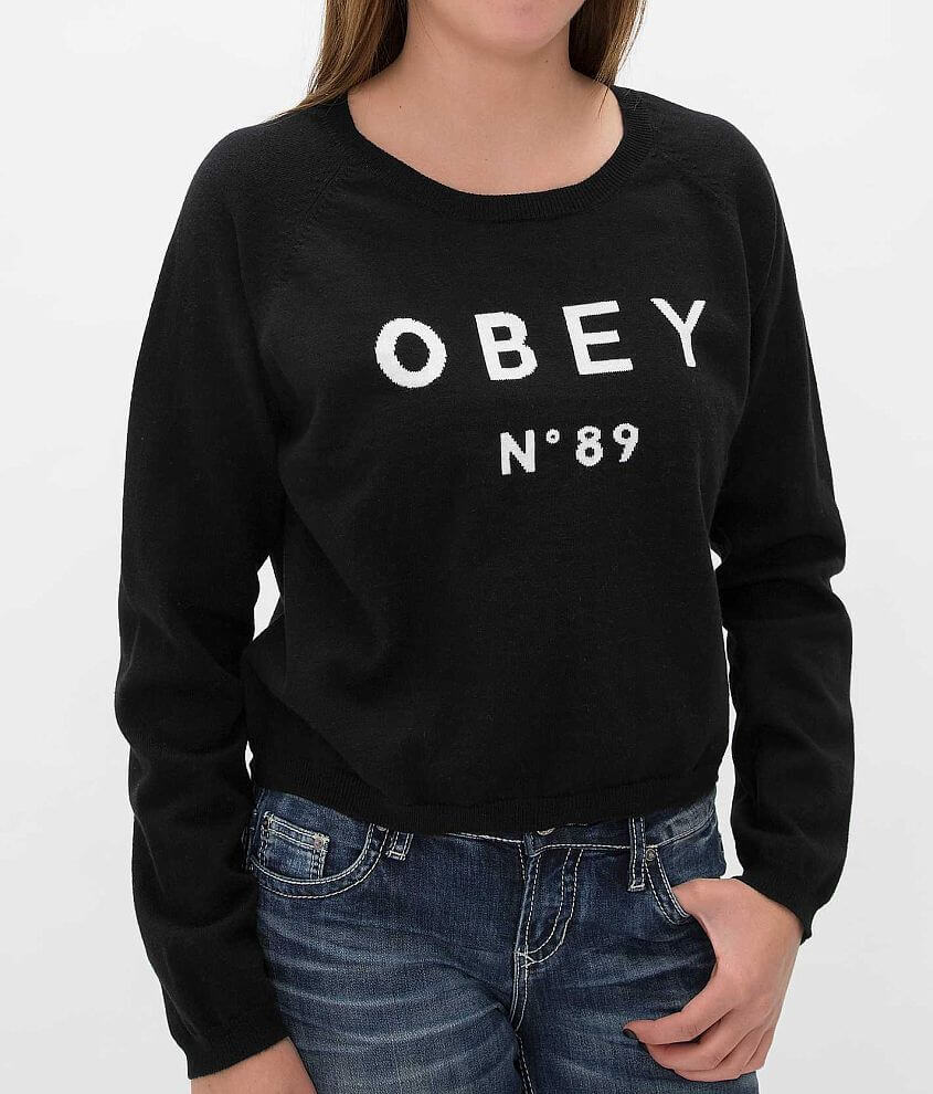 Obey sweater womens sale