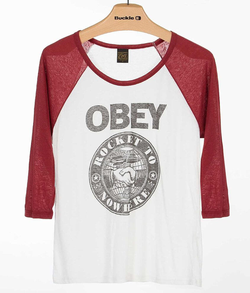 OBEY Rocket To Nowhere T-Shirt front view