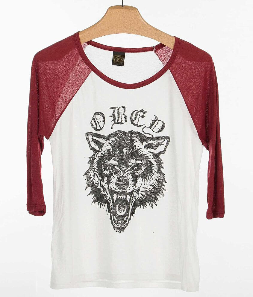 OBEY Wolf Posse T-Shirt front view