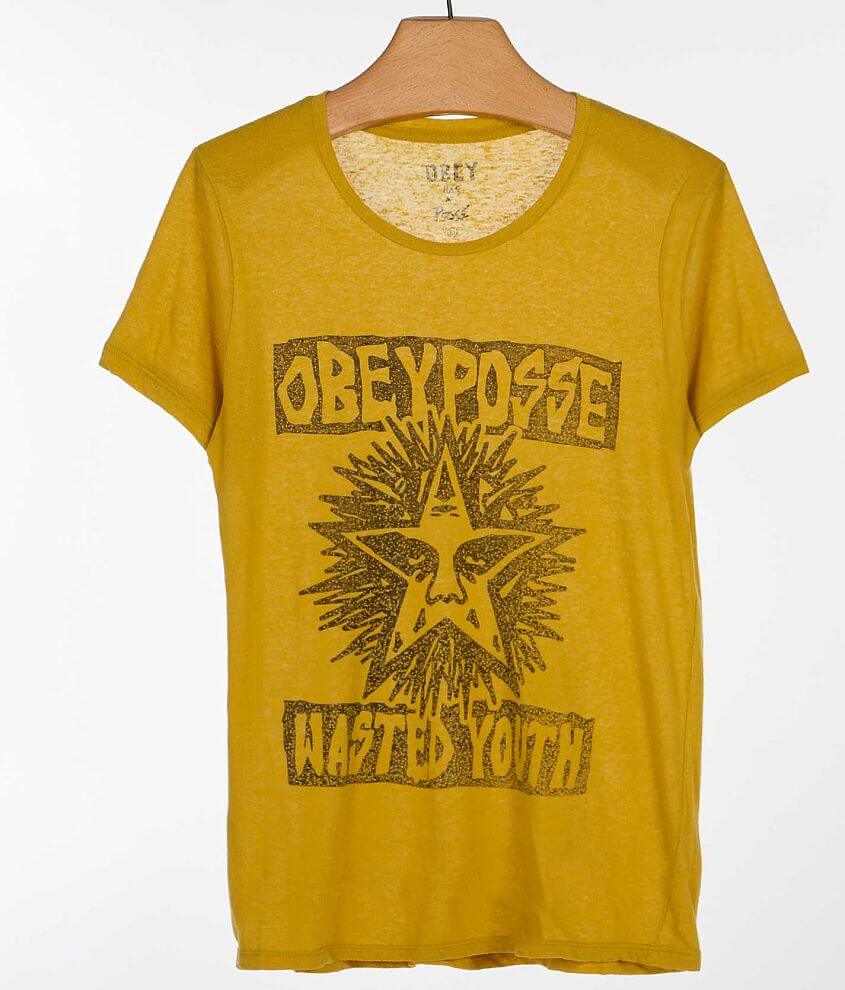 OBEY Wasted T-Shirt front view