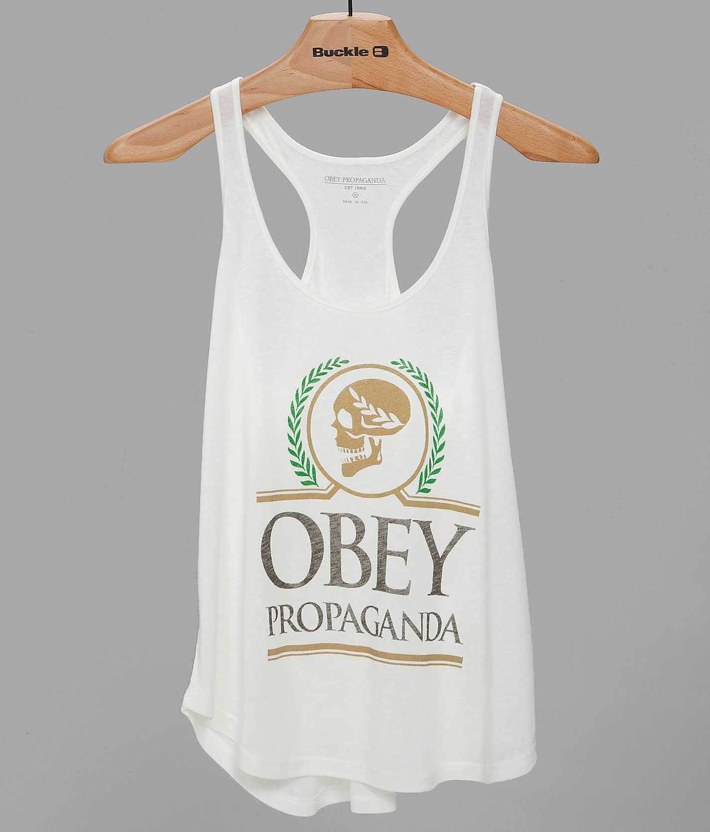 OBEY Emporers Modern Tank Top - Shirts/Blouses Cream | Buckle