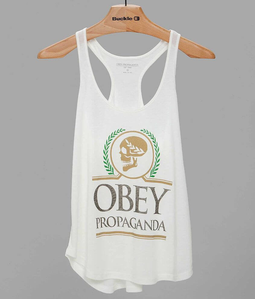 OBEY Emporers Modern Tank Top front view