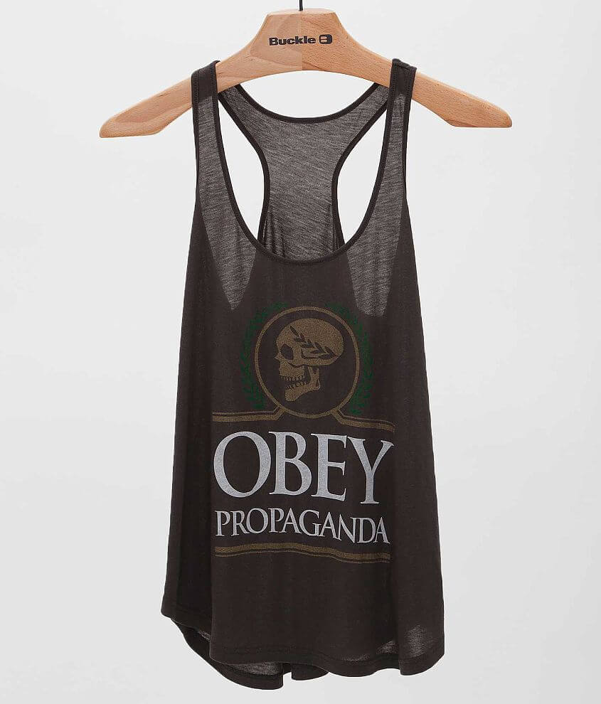 OBEY Emporers Modern Tank Top front view