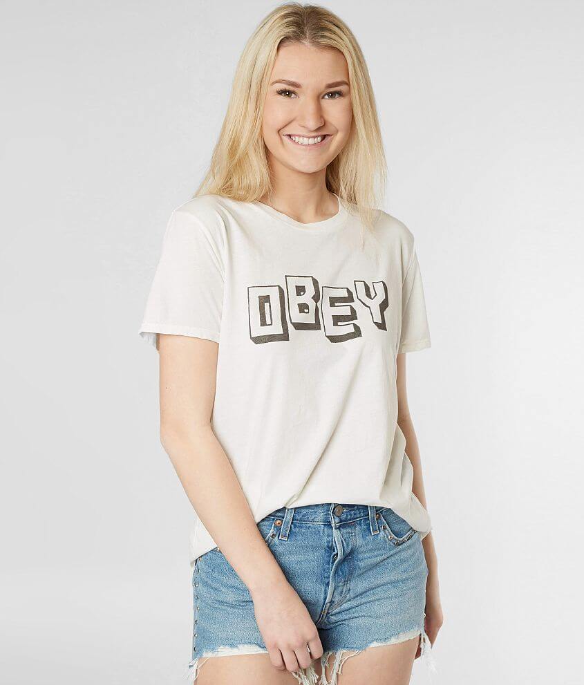 OBEY New World T-Shirt front view