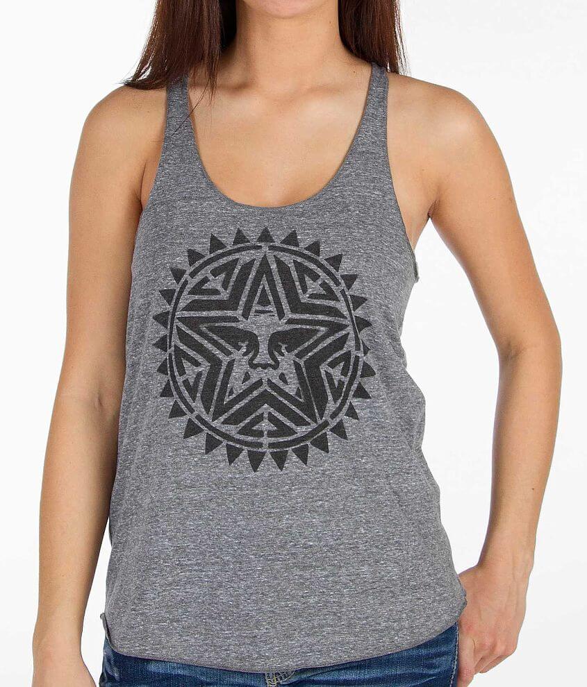 OBEY Aztec Stencil Tank Top front view