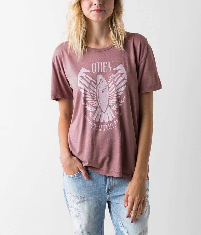 OBEY Keepers of Peace T-Shirt front view