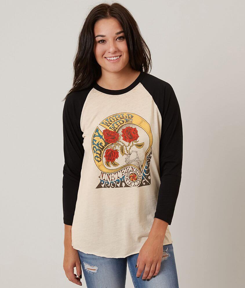 OBEY Three Roses T-Shirt front view