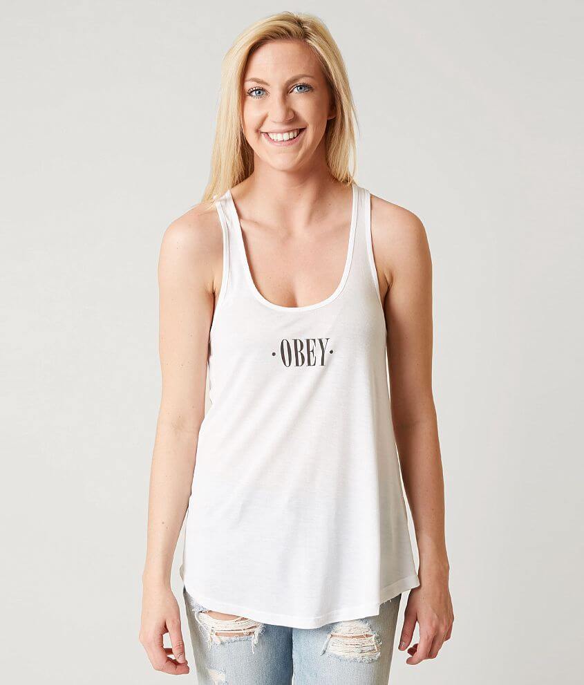 OBEY New Times Modern Tank Top front view