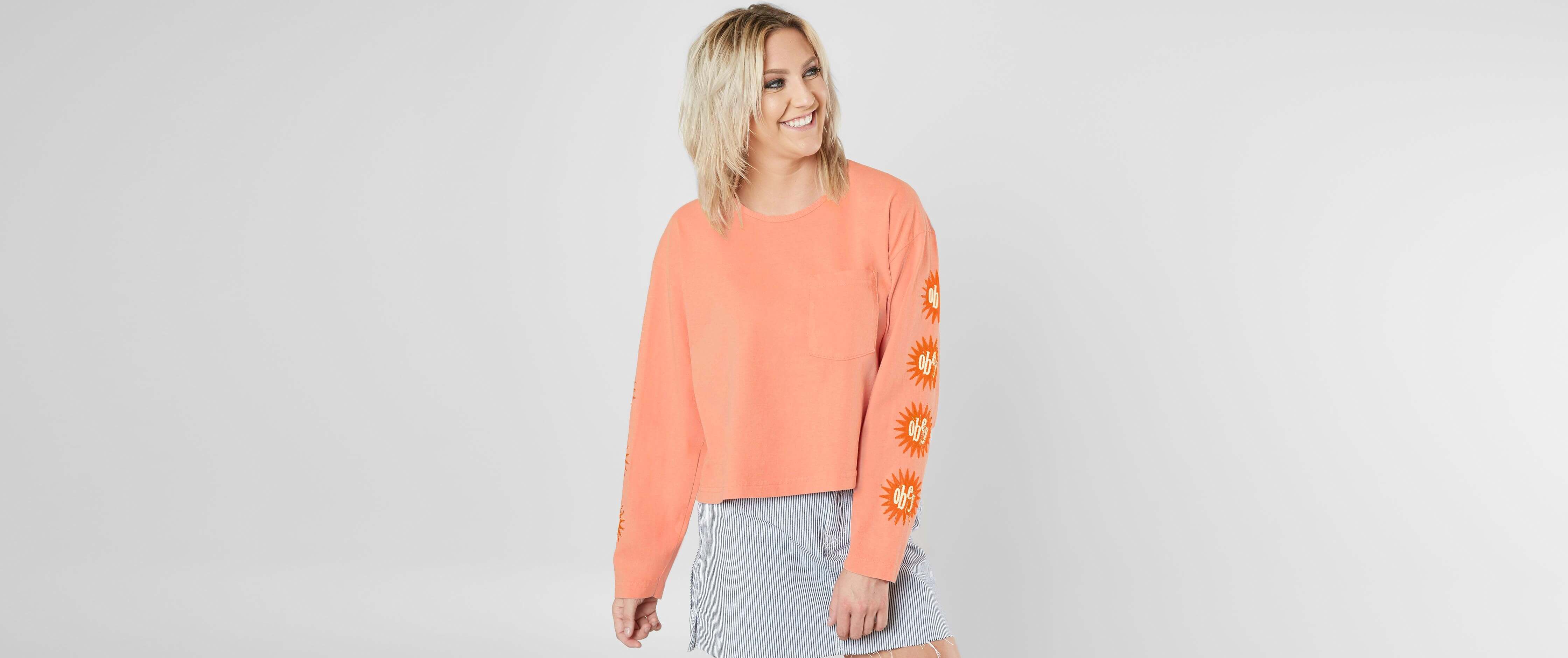 Image of OBEY Alive Cropped T-Shirt