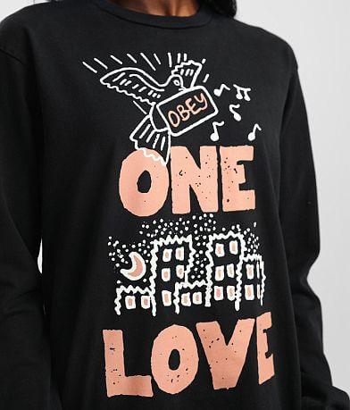 OBEY One Love T-Shirt misc detail 1 view