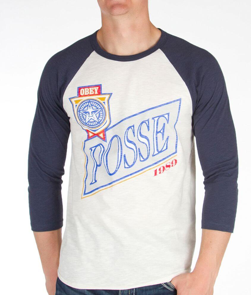 OBEY Posse Light T-Shirt front view