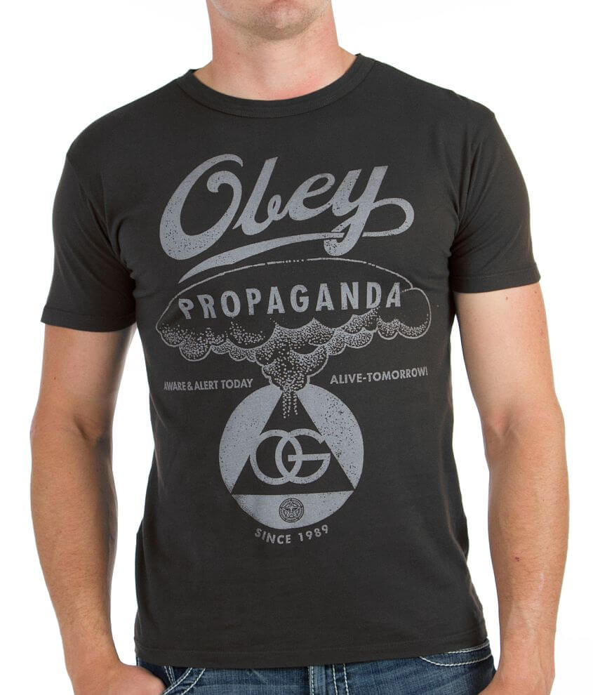 OBEY Nuclear Attack T-Shirt front view