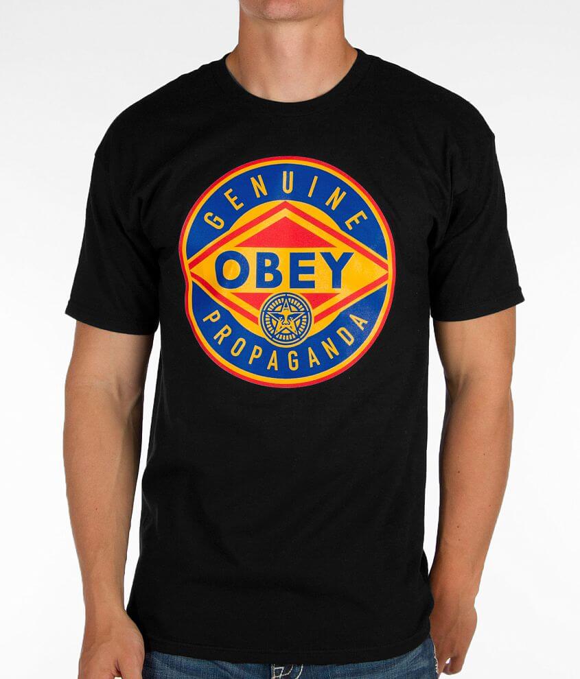 OBEY Service Station T-Shirt front view