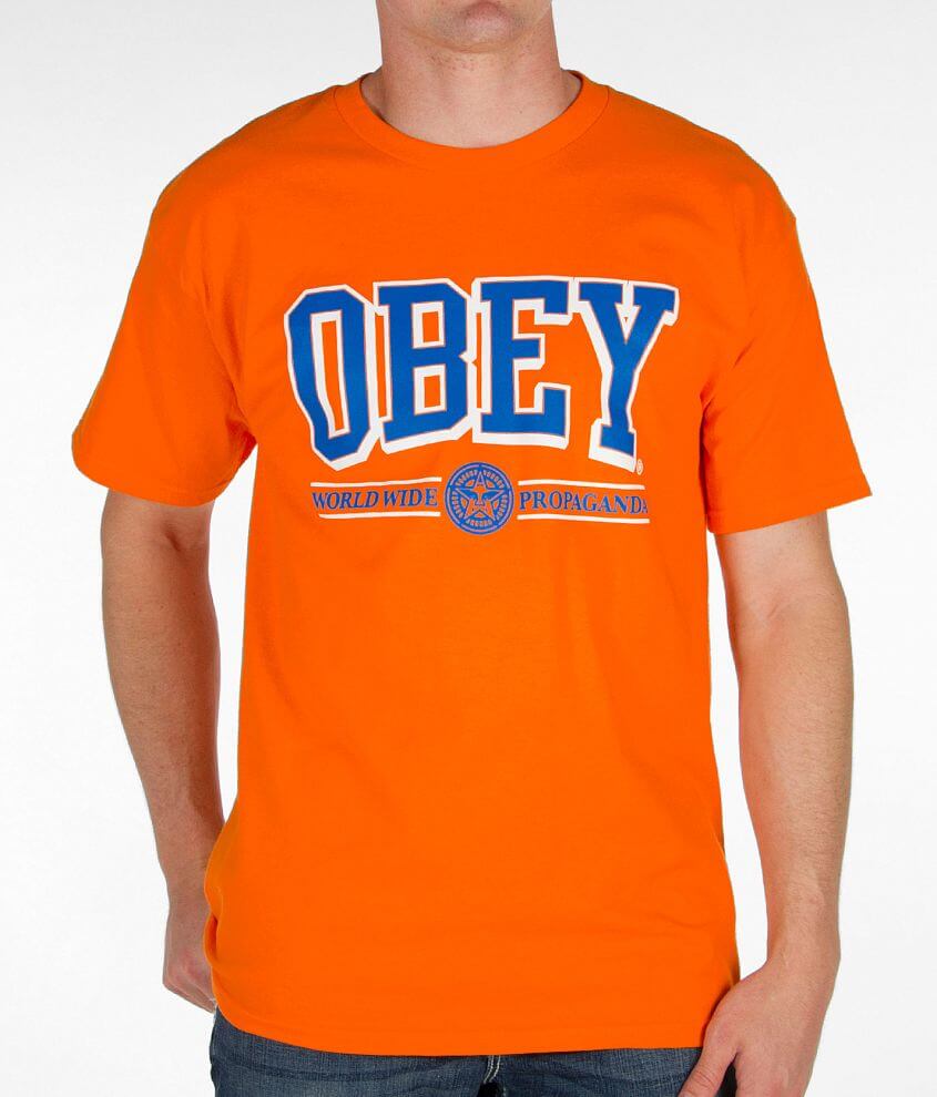 OBEY Athletics T-Shirt front view