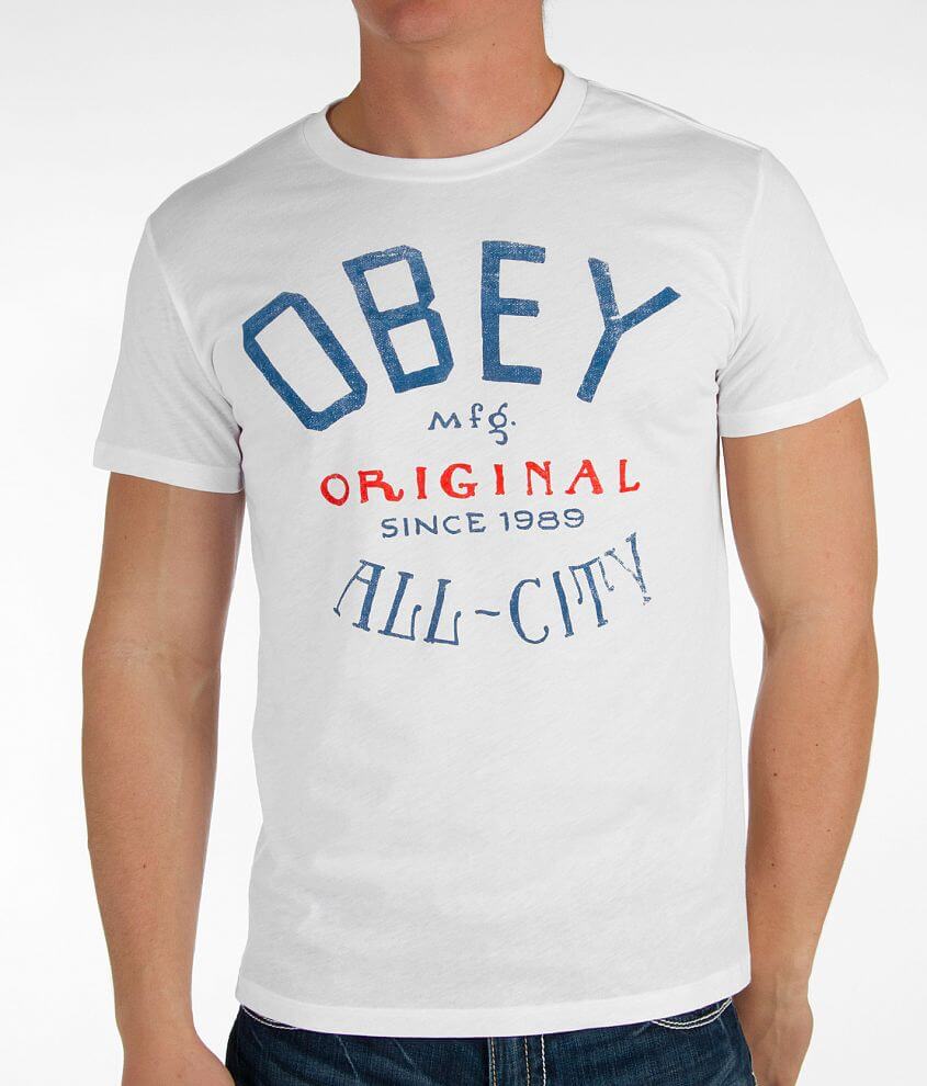 OBEY All City T-Shirt front view